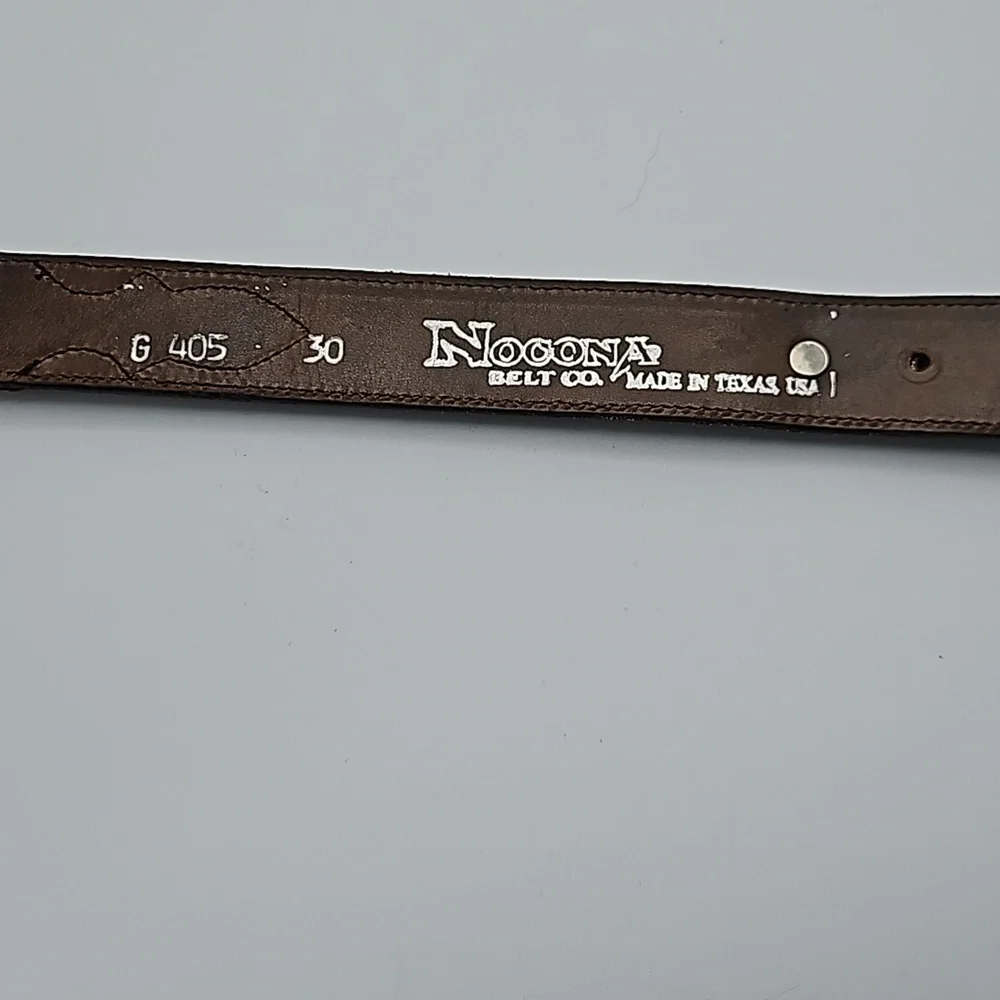Vtg Nocona Belt Co 1997 Western belt, 30, 1997